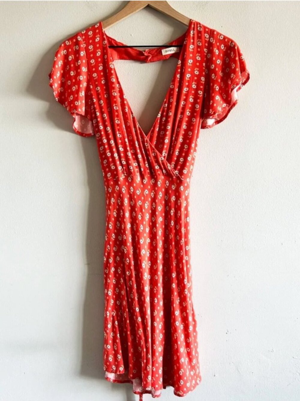 ✨ Spell & The Gypsy Yellow Rose Bias Mini Dress – Desert Rose ✨ Medium | NWT - Picture 8 of 16